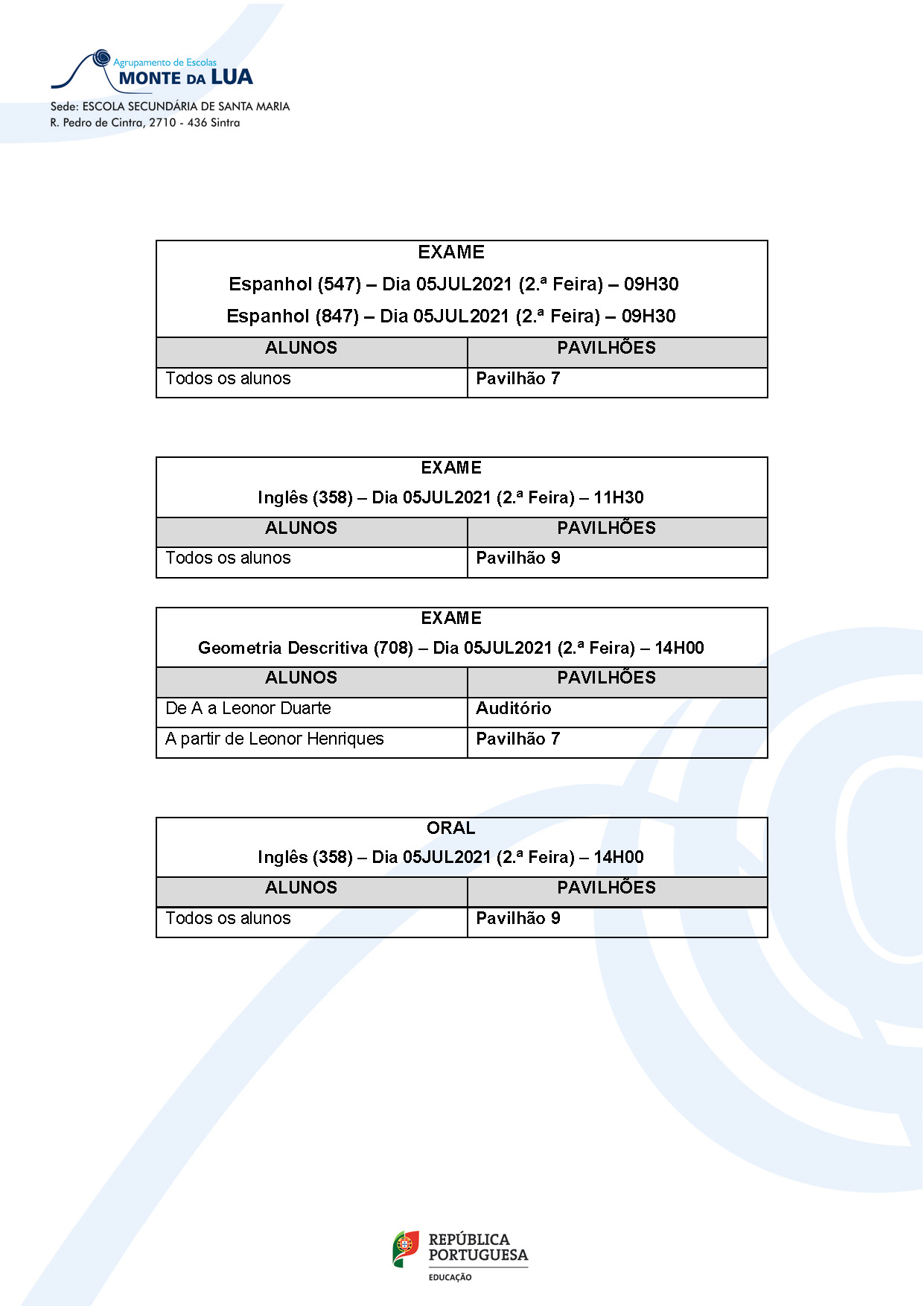 Exames Nacionais Pavilhões 02 05JUL Página 2